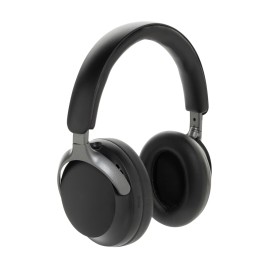Soundpro RCS gerecycled plastic ANC-hoofdtelefoon-Zwart