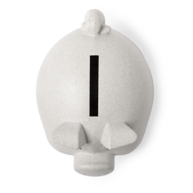 Darfil spaarpot - bamboevezel - 10x7.1x6.8cm