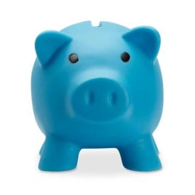 Softco spaarvarken - PVC - 9x7x7cm