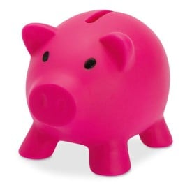 Softco spaarvarken - PVC - 9x7x7cm