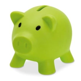 Softco spaarvarken - PVC - 9x7x7cm