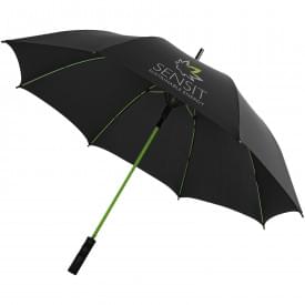 Spark 23" automatische paraplu-Zwart,lime