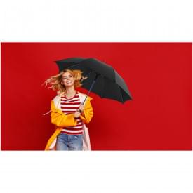 Paraplu gekleurde steel en baleinen - Ø 102 cm - automaat - windproof