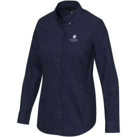 Sphene oxford damesshirt -Marineblauw