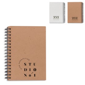 Spiraal notitieboek - A6 - zaadpapier - 50 vellen