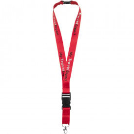 Lanyard-Rood-zonder opdruk