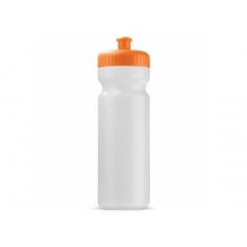 Sportbidon Bio 750ml-Transparant oranje
