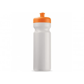Sportbidon Bio 750ml-Wit / oranje