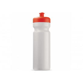 Sportbidon Bio 750ml-Wit / rood