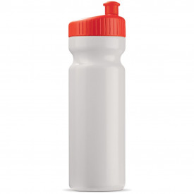 Sportbidon Design 750ml-Wit / rood
