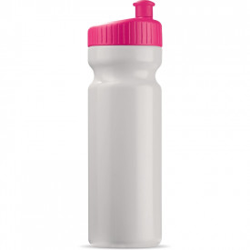 Sportbidon Design 750ml-Wit / roze