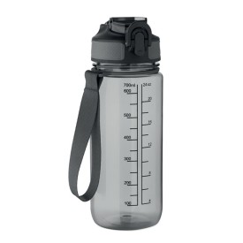 Sportdrinkfles 700ml -27-Transparant grijs