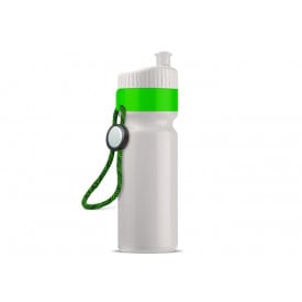 Sportfles met rand en koord 750ml