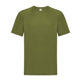 Sportshirt Run Sprintex men-Olijf groen