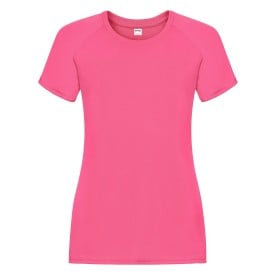 Sportshirt Run Sprintex women-Fluo roze