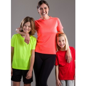 Sprintex Run sportshirt - kinderen - polyester - 140 g/m2