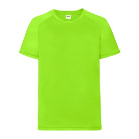 Sportshirt SP kids -140 gr/m2-Fluo groen
