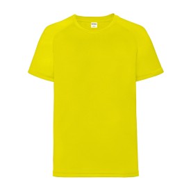 Sportshirt SP kids -140 gr/m2-Geel