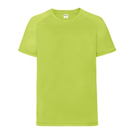 Sportshirt SP kids -140 gr/m2-Limegroen