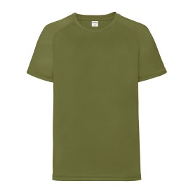 Sportshirt SP kids -140 gr/m2-Olijf groen