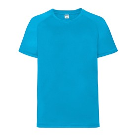 Sportshirt SP kids -140 gr/m2-Turqoise blauw