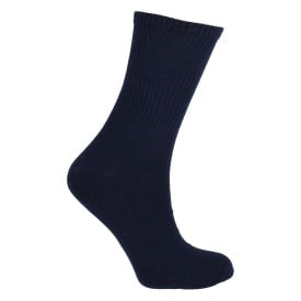 Sportsokken met drukvlak-Marineblauw