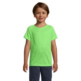 Sporty kids sPORTY-kinder t-shirt-140g-Neon groen