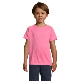 Sporty kids sPORTY-kinder t-shirt-140g-Neon roze