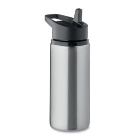 Spot enkelwandige fles 500ml-Mat zilver