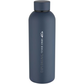 Spring 750 ml RCS gerecycleerde enkelwandige roestvrijstalen drinkfles-Hale blauw
