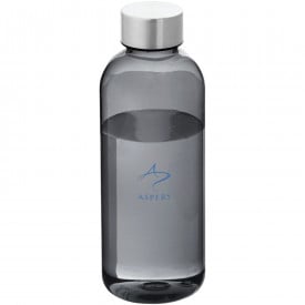 Spring drinkfles 600ml - tritan - transparant gekleurd - aluminium schroefdeksel