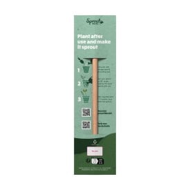 Sprout® ongeslepen potlood - hout - capsule met zaadjes