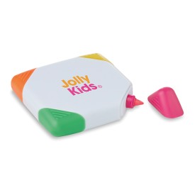 Vierkante markeerstift - ABS - 4 kleuren