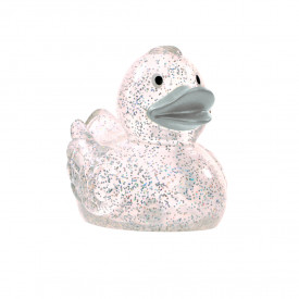 Squeaky Duck Classic-Glitter / zilver