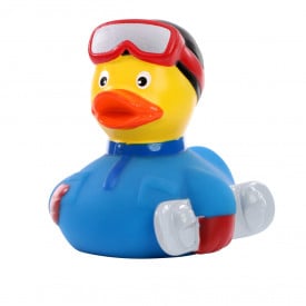 Squeaky Duck Snowboarder