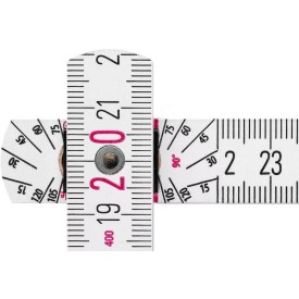 Stabila houten duimstok Jessica 400 serie - hout - 2 meter