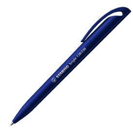 Stabilo Bright Twist Action Ballpen-Donkerblauw