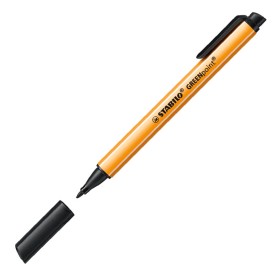 Stabilo Greenpoint Fibre Pen-Zwart