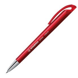 Stabilo Prime Twist Action Ballpen-Rood