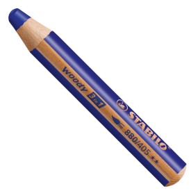 Stabilo Woody-Donkerblauw