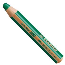 Stabilo Woody-Donkergroen