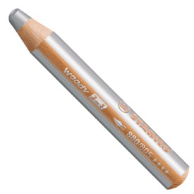 Stabilo Woody-Zilver