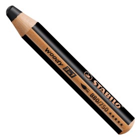 Stabilo Woody-Zwart