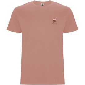 Stafford kindershirt met korte mouwen-Clay orange