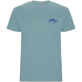Stafford kindershirt met korte mouwen-Dusty blue