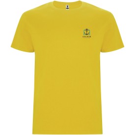 Stafford kindershirt met korte mouwen-Geel