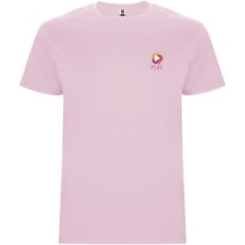 Stafford kindershirt met korte mouwen-Lichtroze