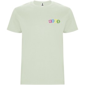 Stafford kindershirt met korte mouwen-Mist green
