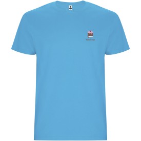 Stafford kindershirt met korte mouwen-Turquoise