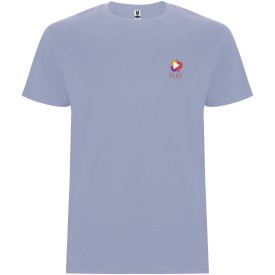 Stafford kindershirt met korte mouwen-Zen blue
